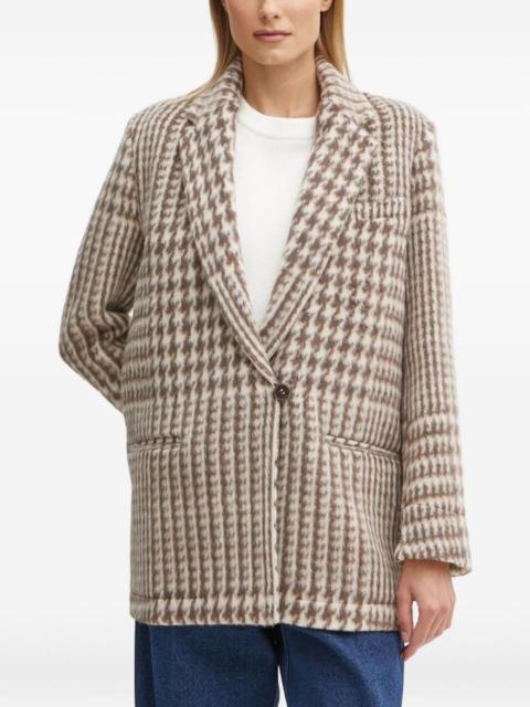 forte_forte houndstooth blazer