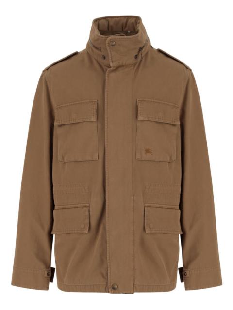 Burberry Equestrian Knight-embroidered jacket