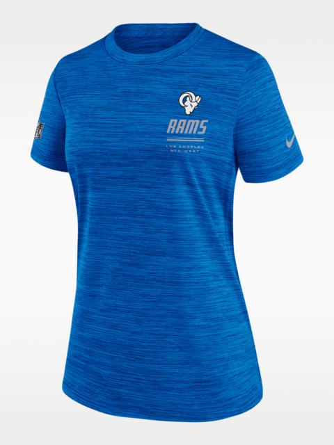 Nike Los Angeles Rams Sideline Velocity Women's Nike Dri-FIT NFL T-Shirt