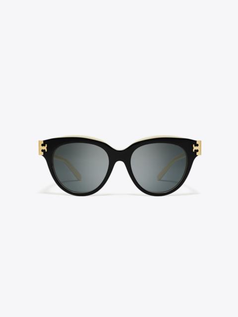 TORY BURCH Eleanor Round Sunglasses