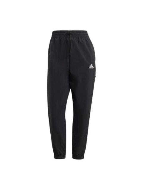 adidas (WMNS) adidas Essentials 3-Stripes Woven 7/8 Pants Asia Sizing 'Black' HT3398