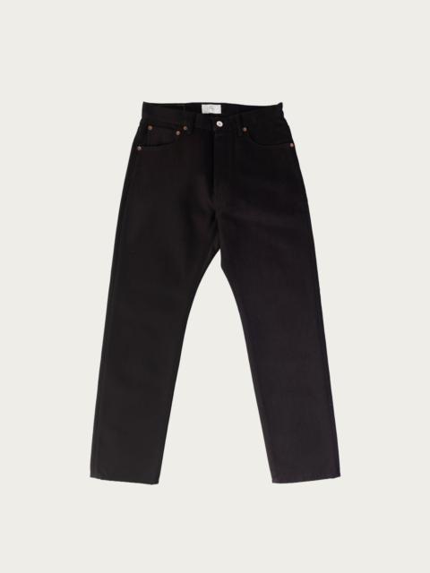 HERILL Wool Denim Regular Jeans - Brown/Black