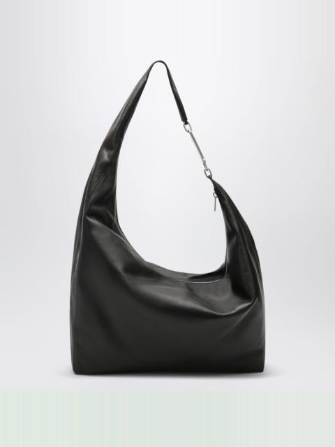 Rick Owens Gemini bag in black grained calf leather