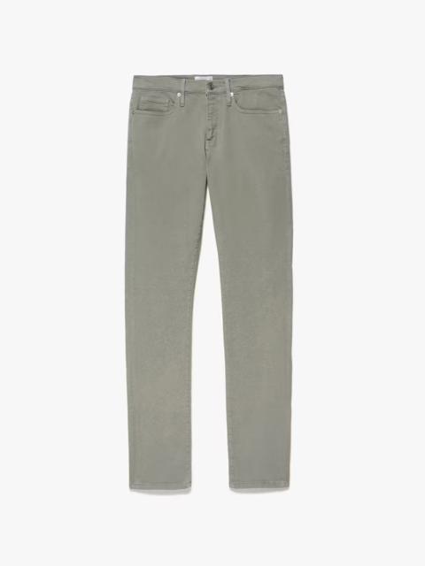 FRAME L'Homme Slim Twill in Garage Desert Sage