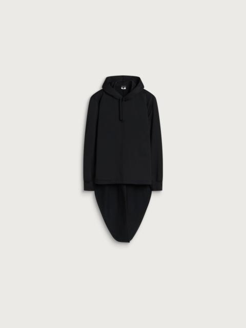 Comme des Garçons Homme Plus Comme des Garçons Homme Plus Cotton Blend Drop Hem Hoodie