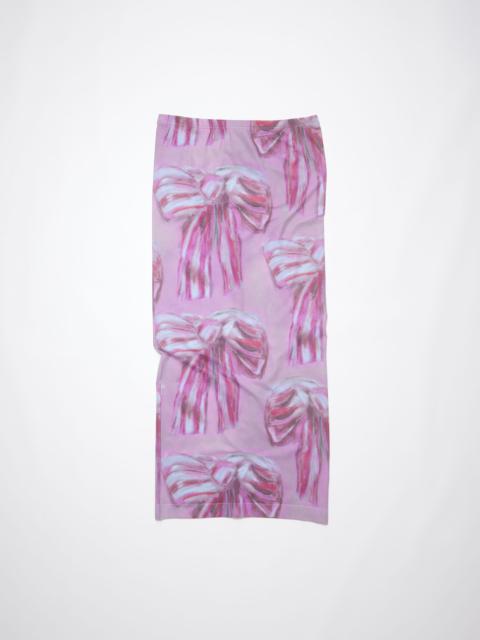 Acne Studios Printed skirt - Raspberry/purple