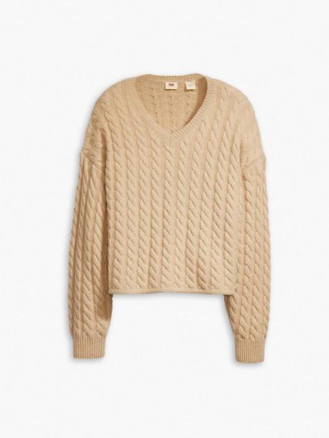 Levi's RAE CABLE KNIT SWEATER