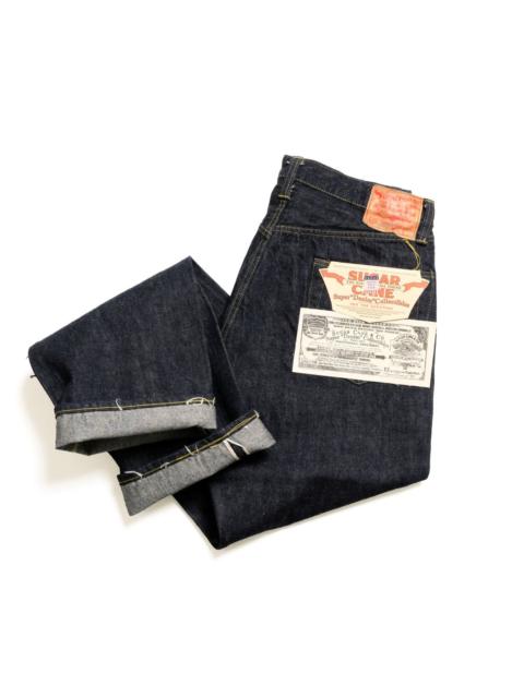 SUGAR CANE Super - Denim - Collectibles #50 13.5oz. DENIM WAIST OVERALLS - 1940’s SPECIAL - Made in USA - SC490