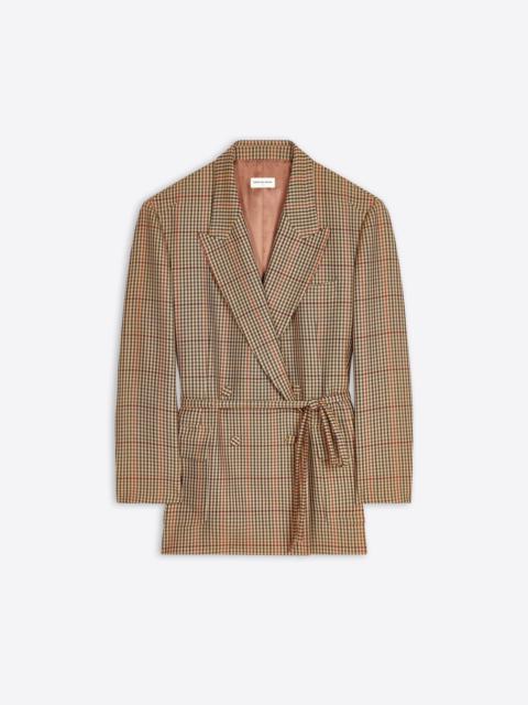 Dries Van Noten CHECKED BLAZER