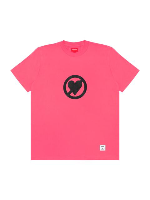 Supreme Supreme No Love Short-Sleeve Top 'Pink'