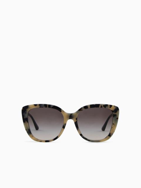 EMPORIO ARMANI Women’s butterfly-shaped sunglasses