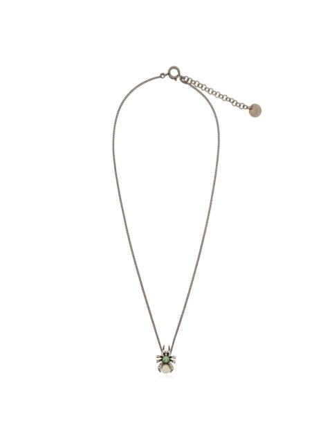 Marni spider-pendant chain necklace