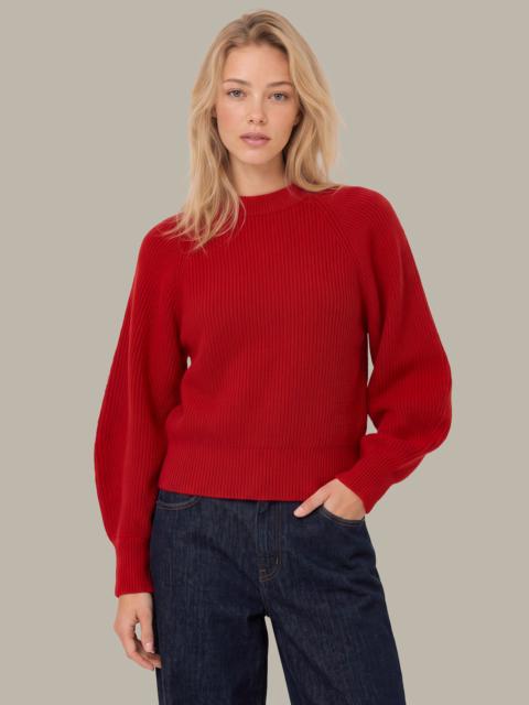 525 america Harriet Balloon Raglan Sleeve Cropped Pullover