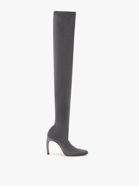 Victoria Beckham Harlow Thigh-High Stretch Boot 100