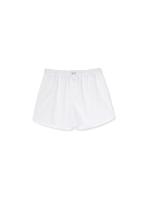 MSGM Cotton boxer with a classic line