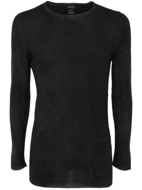 Avant Toi Avant Toi AVANT TOI REVERSIBLE ROUND NECK PULLOVER CLOTHING
