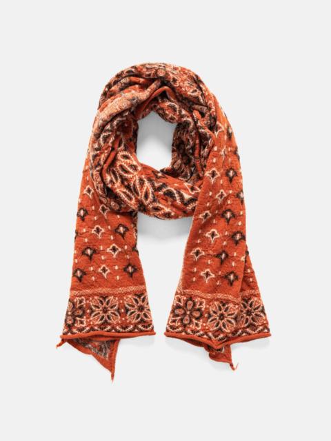 Fulling Wool Scarf Colorful BIG