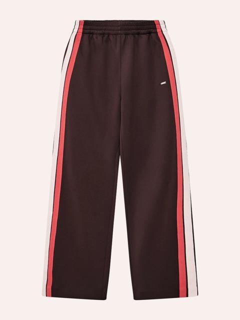 P.E NATION MAN DOWN TRACKPANT IN DARK PLUM
