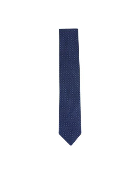 Canali geometric-pattern tie