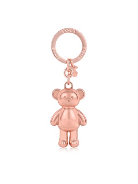 TOUS Rose gold colored Teddy Bear bear Key ring