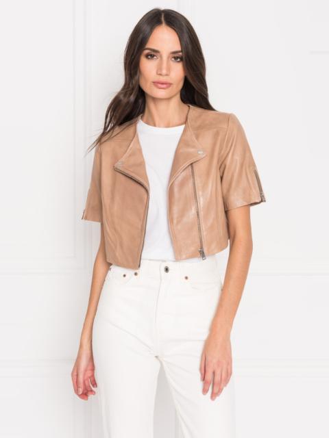 LAMARQUE KIRSI | Cropped Biker Jacket