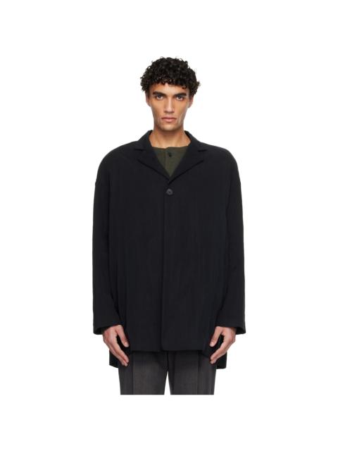 Fear of God Black Tencel Nylon Unlined Relaxed Blazer