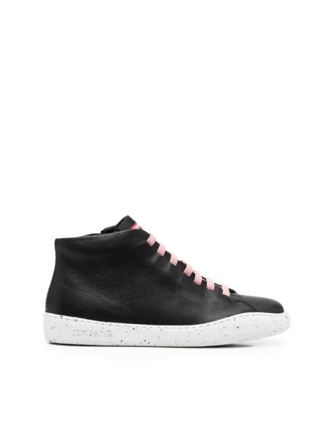 CAMPER high-top leather sneakers