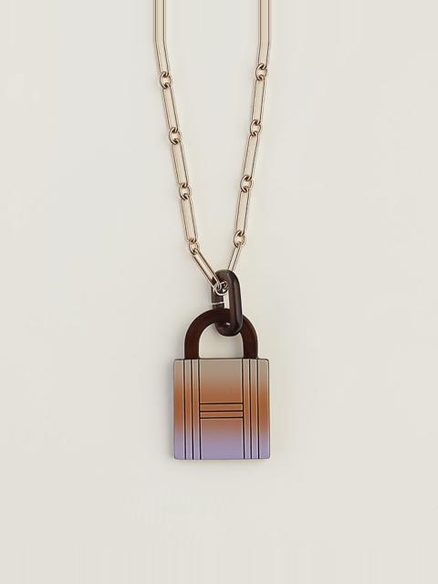 Hermès Fusion Amulette Padlock pendant, large model