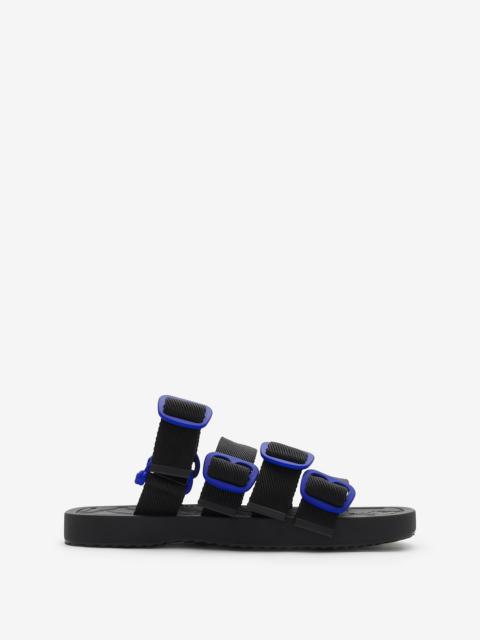 Burberry Nylon Strap Sandals