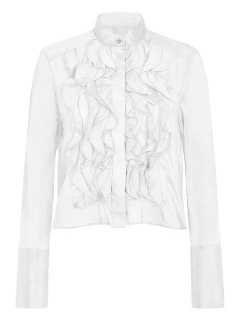 TWP ruffled patti blouse