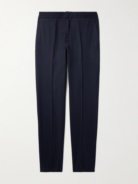 ZEGNA Tapered Wool Trousers