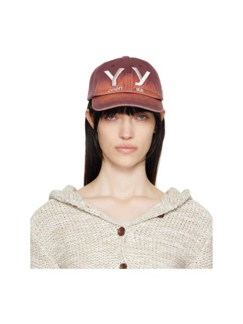 OPEN YY Red 'YY' Gradient Ball Cap | REVERSIBLE