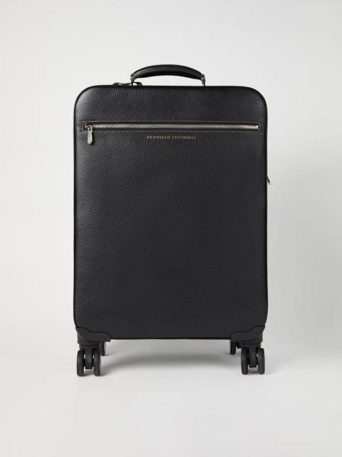 Brunello Cucinelli Grained calfskin trolley bag
