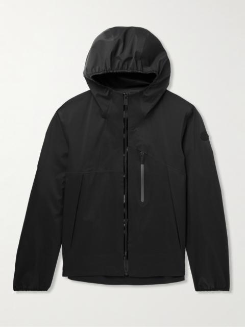 Moncler Sattouf Logo-Print Shell Hooded Jacket