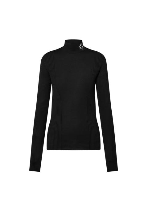 Louis Vuitton Ribbed Accent Pullover