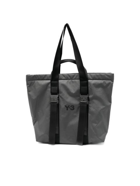 Y-3 logo tote bag