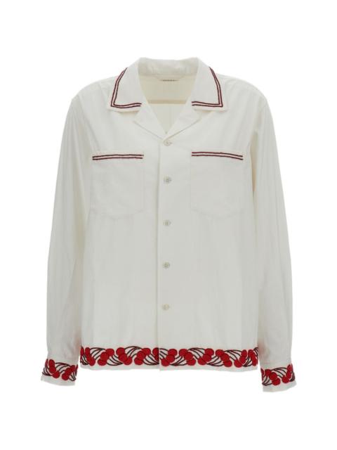 BODE Cherry Lane bead-embellished shirt