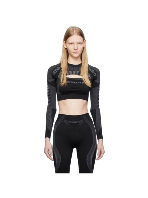 MISBHV Black Shrug Sport Top