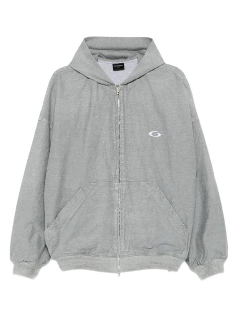 BALENCIAGA zip-up hoodie