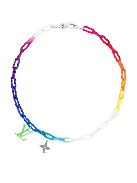 Louis Vuitton Rainbow Charms Necklace