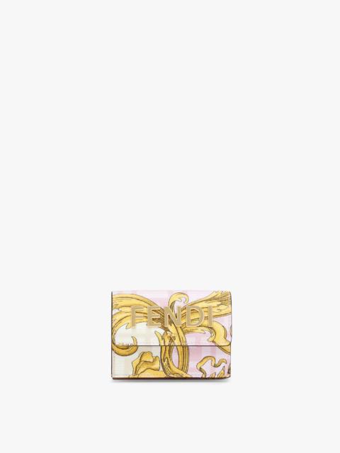 FENDI Fendace wallet in multicolor fabric