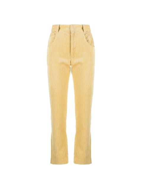 Tilorsya corduroy straight trousers