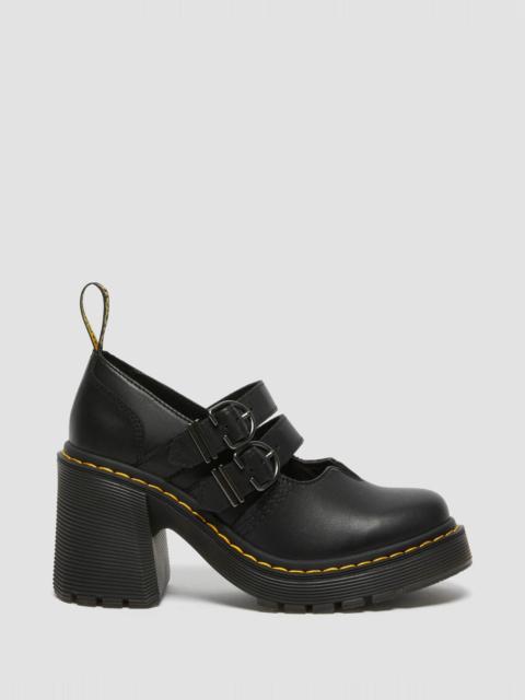 Dr. Martens Eviee Sendal Leather Heeled Shoes