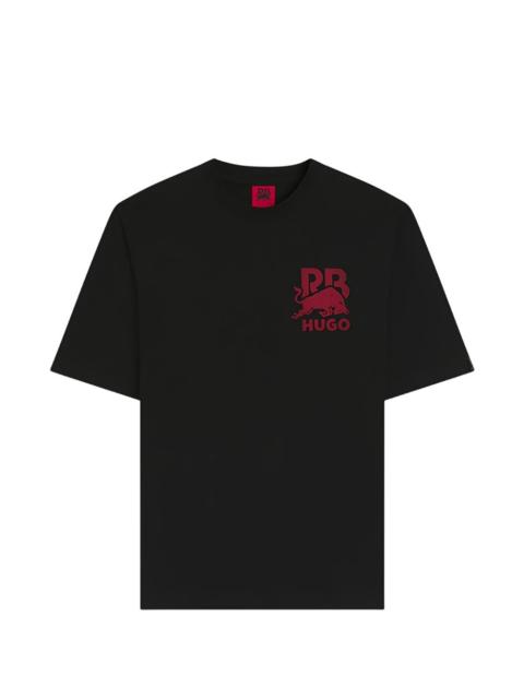 HUGO Delel logo-detail T-shirt