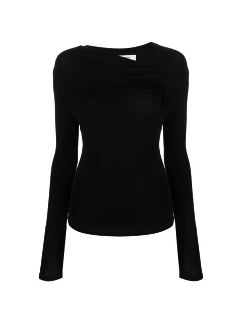 Isabel Marant Étoile Jeneth asymmetric-neck top