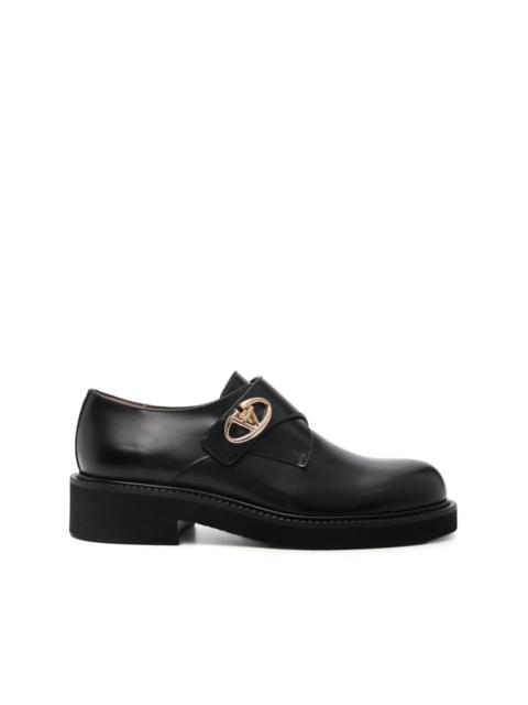 Valentino VLogo Signature leather monk shoes