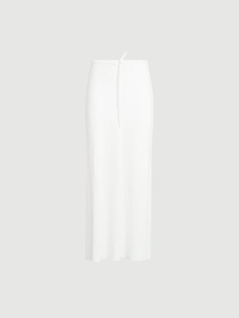 Brunello Cucinelli Silk and acetate crêpe cady fluid skirt