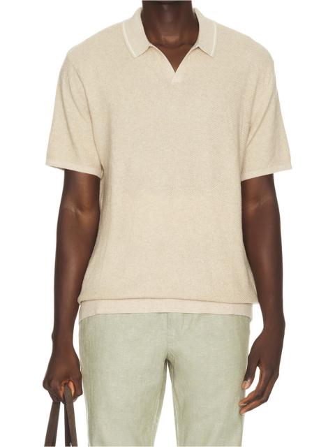 Marine Layer Greyson Knitted Polo