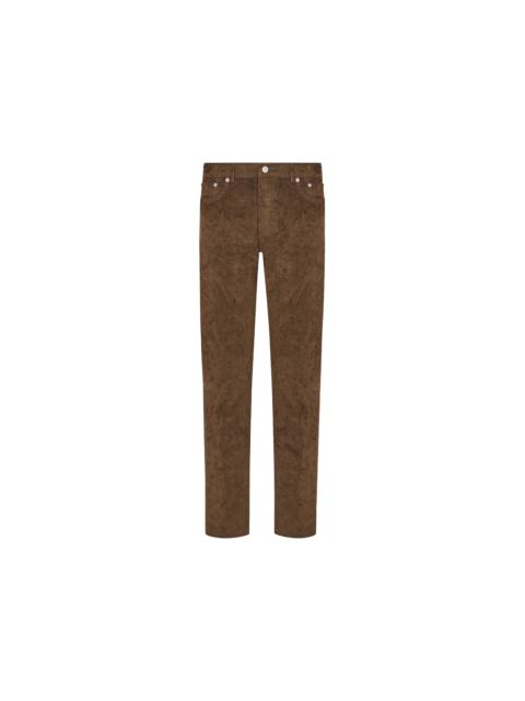 Dior Dior x CACTUS JACK Slim-Fit Jeans Mocha Brown