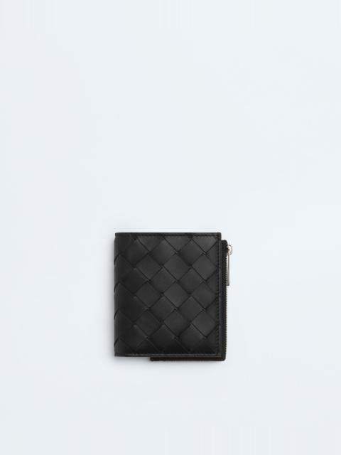 Bottega Veneta Intrecciato Bi-Fold Wallet With Zip